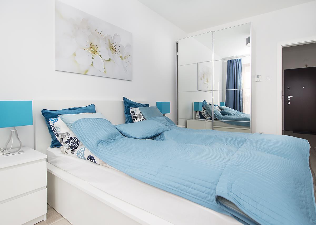 Malta (Metropolitan E) Apartament w Browarze Lubicz na Starym Mieście w Krakowie, Apartament z 1 sypialnią - LANDMARK APARTMENTS